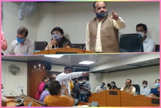 rampage in edmc standing committee meeting over question of changing color of Scavengers dress