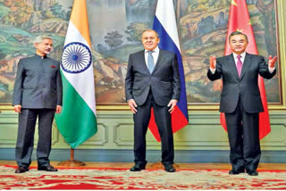 Foreign ministers of Russia, India, China meet in Moscow