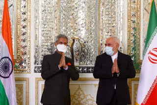 External Affairs Minister S Jaishankar meets  Iranian counterpart Javad Zarif