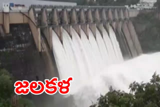 srisailam-reservoir-lifts-4-gates-and-releases-water-to-the-bottom