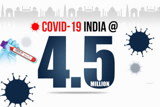 Covid 19 LIVE: India's case tally crosses 45 lakh mark