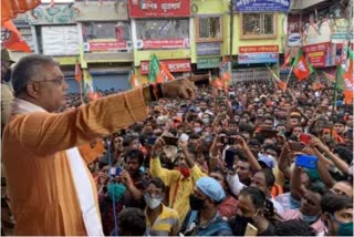 west bengal bjp, west bengla bjp chief dilip ghosh, dilip targets mamata, mamata banerjee, ପଶ୍ଚିମବଙ୍ଗ ବିଜେପି, ପଶ୍ଚିମବଙ୍ଗ ବିଜେପି ଅଧ୍ୟକ୍ଷ ଦିଲିପ ଘୋଷ, ମମତାଙ୍କୁ ଦିଲିପଙ୍କ ଟାର୍ଗେଟଟ, ମମତା ବାନାର୍ଜୀ