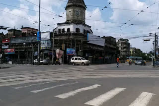 Police security got softend on the roads in Lockdown at kolkata