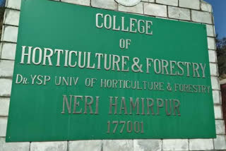 horticulture and forestry college