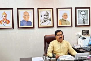 Minister Suresh angadi