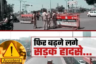 road accidents increased during unlock in gurugram