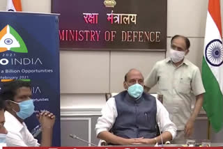 Defence Minister Rajnath Singh launches Aero India 2021 website