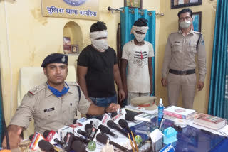 robber arrested who loot with Passers-by in rewa