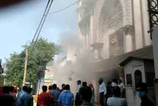 Fire in Banquet Hall in Mayapuri