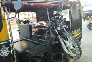 deogarh news, road accident, Bike rider dies