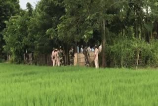 police dig out dead body of a woman