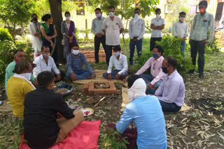 Patwar Sangh did Sadbuddhi Yagya, पटवार संघ ने किया सद्बुध्दि यज्ञ