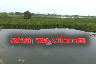 Invaders Occupied Ponds And Canals In Warangal