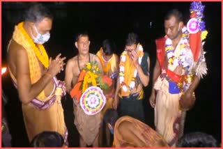 Sodasa puja ritual started, sodasa puja in Jajpur Biraja Temple,  dussehera,  ମା ବିରଜାଙ୍କ ପୀଠରେ ଶୋଡଷ ପୂଜା ଆରମ୍ଭ, ଯାଜପୁରର ଅଧିଷ୍ଠାତ୍ରୀ ଦେବୀ ମା ବିରଜା, ଷୋଡଶ ଉପଚାର ପୂଜା, ଯାଜପୁର ଖବର,  46 ଦିନ ଧରି ଚାଲିବ ପୂଜା