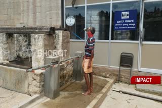 felicity of  Drinking water unit of Virupakshashwar Temple reopens