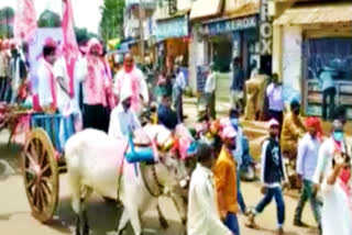 celebration in vikarabad by mla metuku aanand