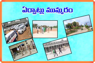 CM kcr arrival Yadadri tomorrow Officials are making arrangements