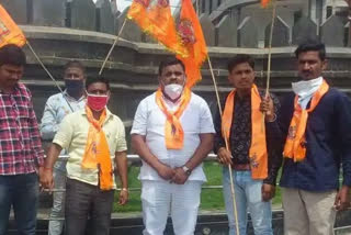 maratha sanghatana agitation in pandharpur against suprime court decision about reservation