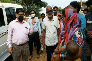 child suffering from Progeria in janjgir champa