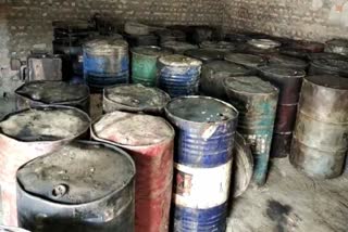 CM Flying raid in 3 illegal Factories in kaithal black oil recovered