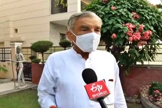 congress leader pawan bansal special interview with etv bharat