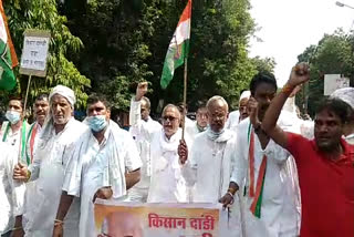 Kisan Dandi yatra reach Bhopal from Harda