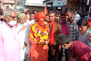 Mahant Puri Ji Maharaj reached Pokaran, पोकरण पहुंचे महंत प्रताप पुरी जी महाराज