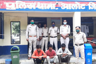 Three accused arrested for transporting cow in ratlam