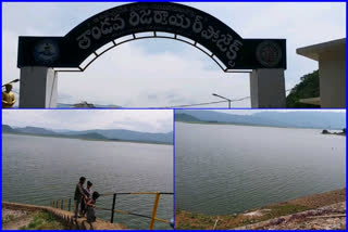 water at risk level in Thandava Reservoir