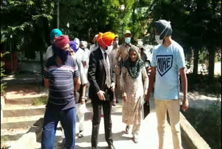 BDC chairman avtar singh visits Arigam tral