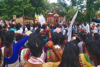 Massive Protest In Jorhat