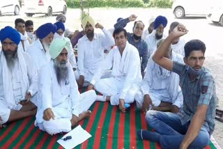 farmers protest in sirsa