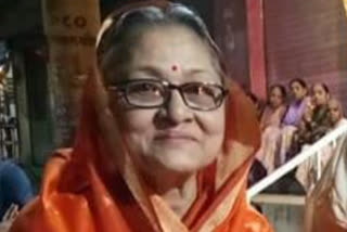 funeral of rajmata chandralekharaje bhosle at sangam mahuli rajghat in satara