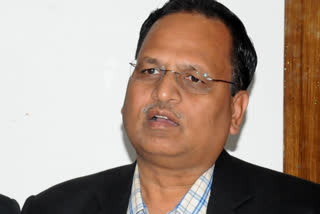 Satyendra Jain, Delhi Health Minister