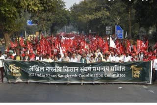 farmer-struggle-coordination-committee-protests-against-central-government-in-chhattisgarh