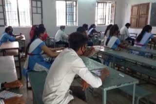 Matric supplementary examination begins in Rayagada with Covid guidelines