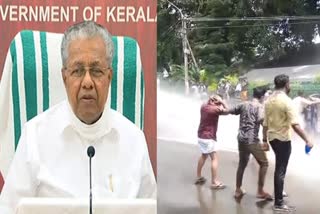 cm pinarayi vijayan  cm against opposition protests  മന്ത്രി കെ.ടി ജലീലിന്‍റെ രാജി  മുഖ്യമന്ത്രി പിണറായി വിജയന്‍  കുന്നത്തൂർ എം.എൽ.എ  പ്രതിപക്ഷ സമരത്തിനെതിരെ മുഖ്യമന്ത്രി