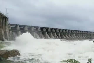 The Sriramsagar project, which is looking to fill up .. water release to the bottom