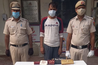 Kalindikunj police arrested an accused