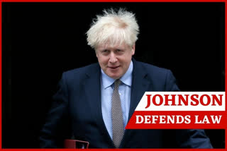 Johnson defends planned law