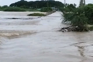 heavy water flow to kundu river