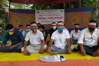 MOTOK  SATRA SANMILANI  PROTEST AT SIVSAGAR