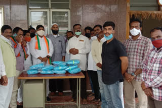 Distribution of PPE kits to doctors under the auspices of BJP