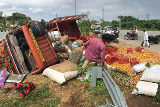 road accident in yadadri bhongir district