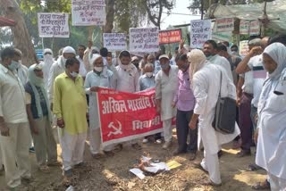 farmers protest in bhiwani