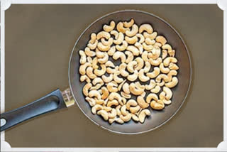 fried nuts are not good for health as good cholesterol will vanish