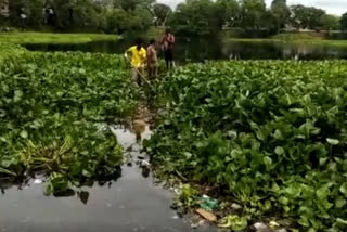 Dead body found in baripada city river