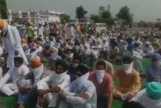 Farmers Protest fatehgarh sahib