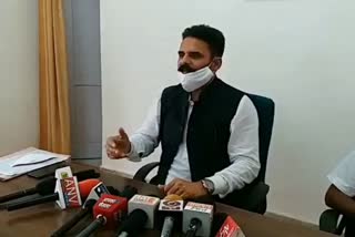 Vishal Chambiyal held press conference