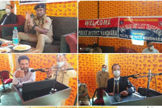 Superintendent of Police Handwara  held interaction with Jawans at DPL Handwara